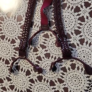 Straps double braided  leather